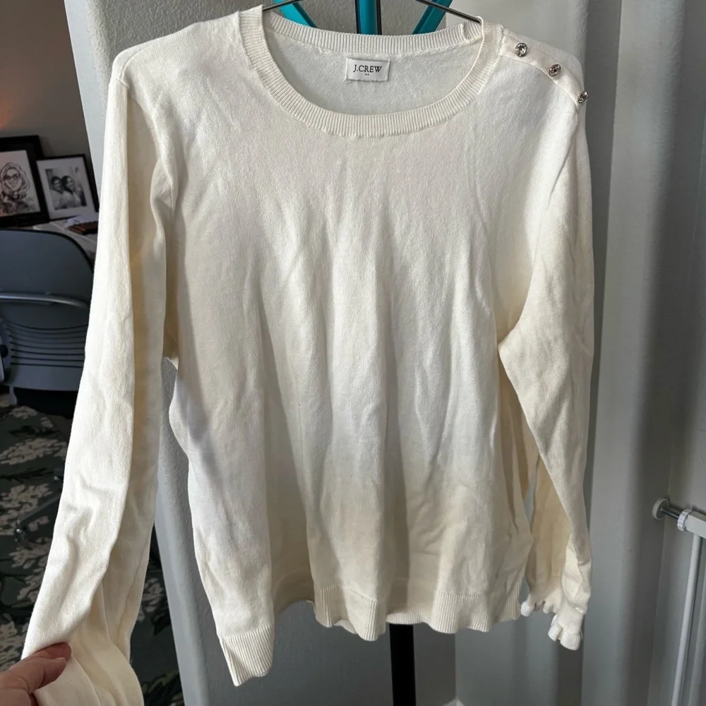 J. Crew Women's Ivory sweater
